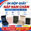 In hộp giấy nắp nam châm