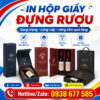 In hộp giấy đựng rượu