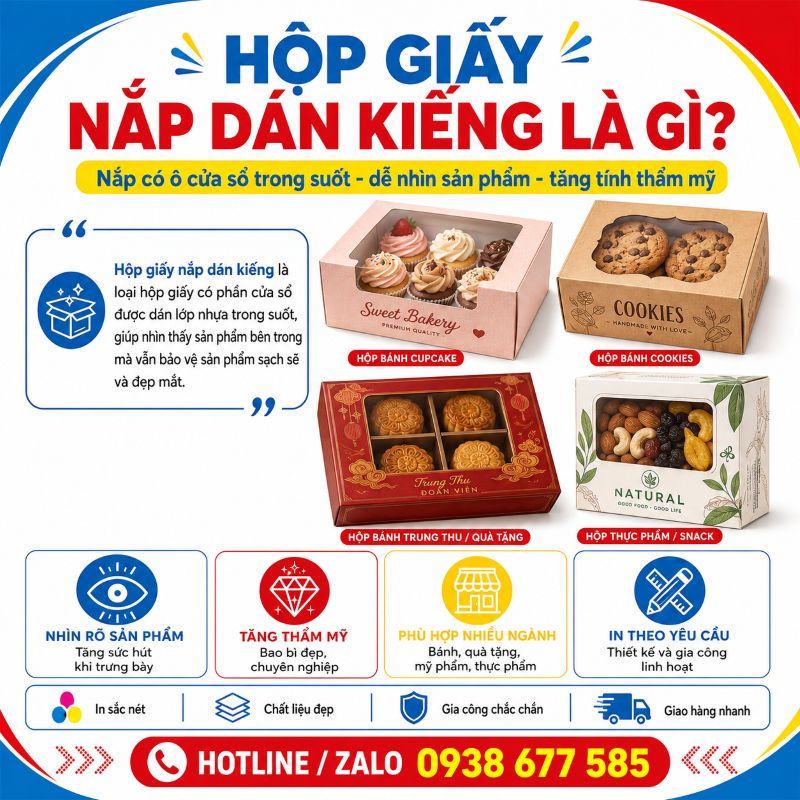 Hộp giấy dán supor (kiếng) là gì?