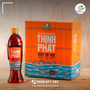 In hộp giấy đựng nước mắm