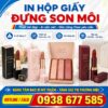 In hộp giấy đựng son môi