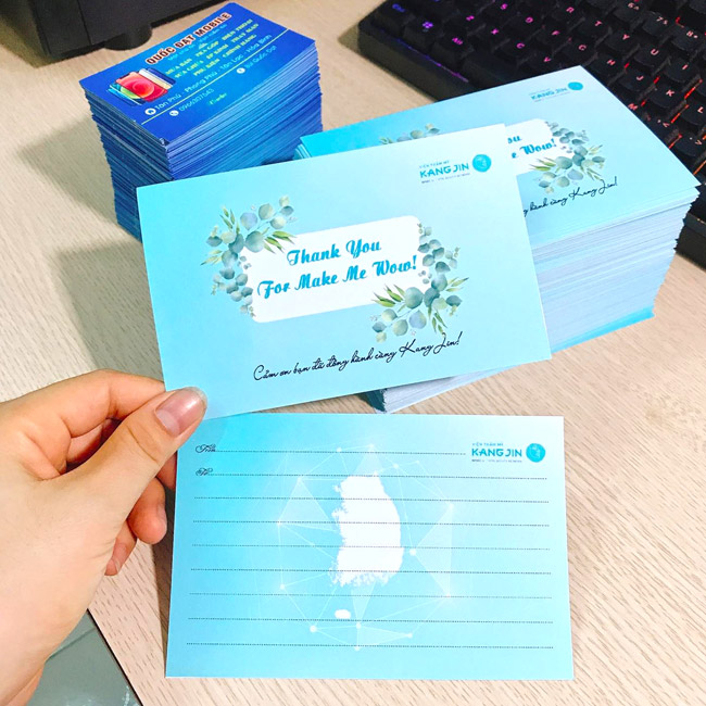 In bao thư, thiệp, thư mời giá rẻ tại Tây Ninh