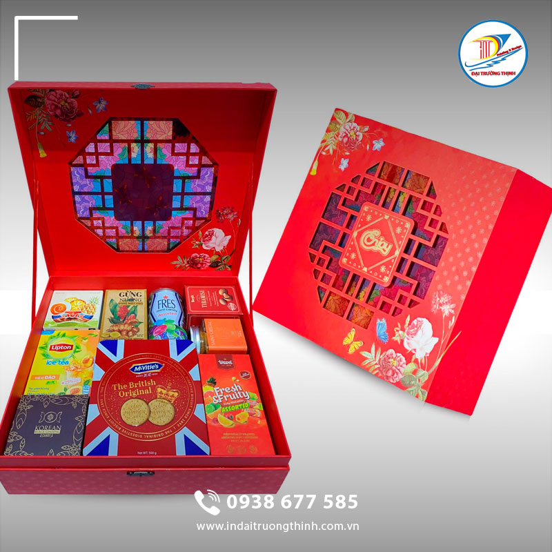 In hộp quà tết tại Đắk Lắk