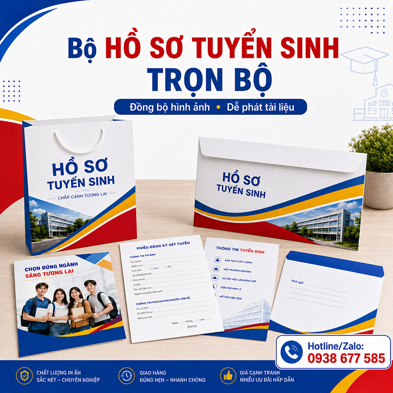 Bộ hồ sơ tuyển sinh