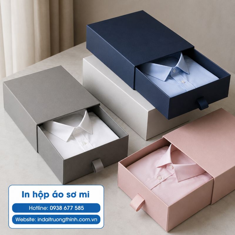 In hộp áo sơ mi tại TPHCM