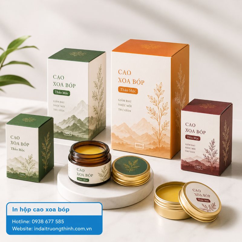 In hộp cao xoa bóp tại TPHCM