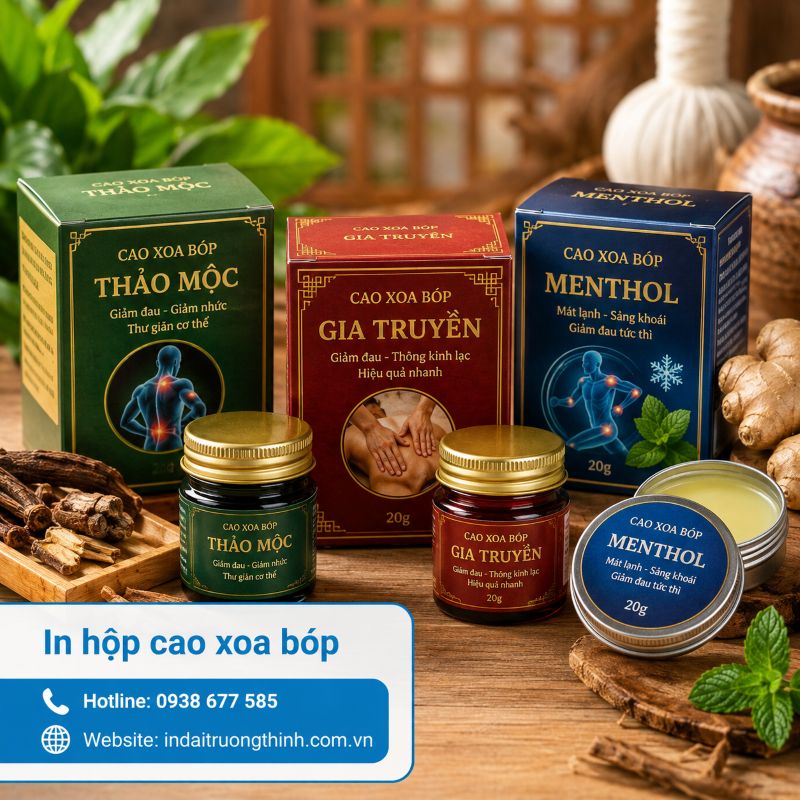 In hộp cao xoa bóp tại TPHCM