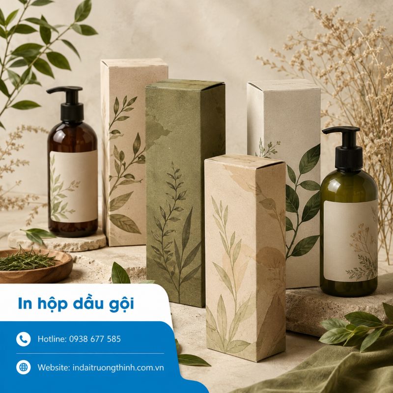 In hộp dầu gội tại TPHCM