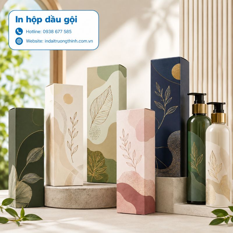In hộp dầu gội tại TPHCM