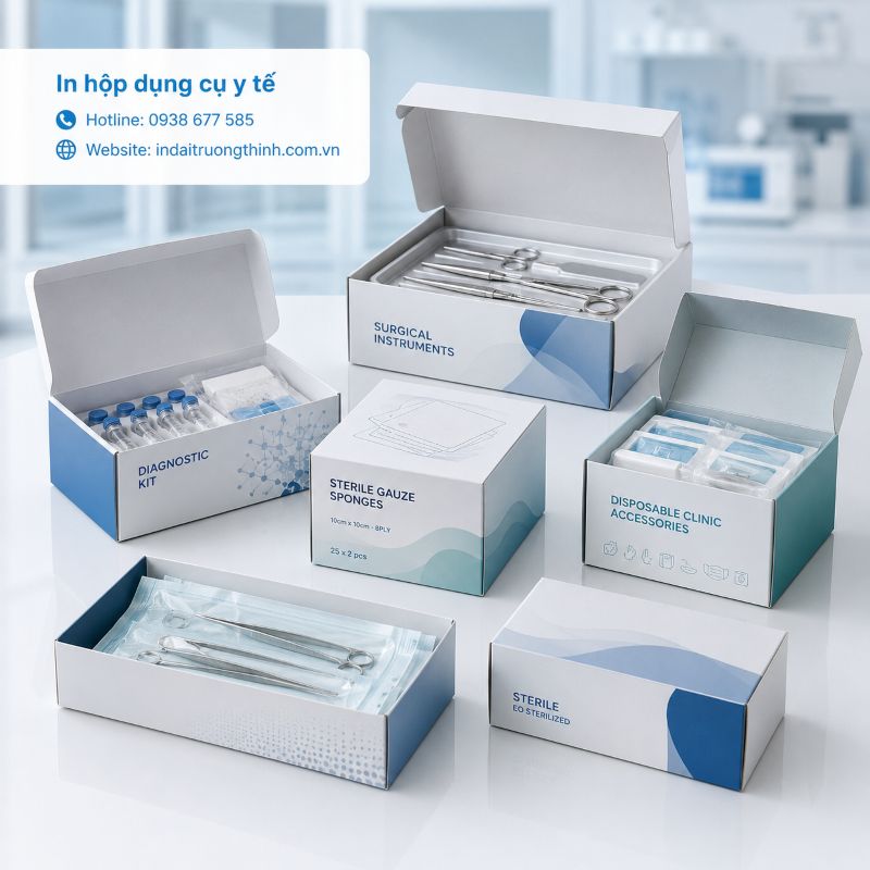 In hộp dụng cụ y tế tại TPHCM