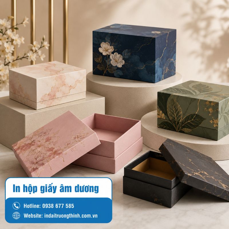 In hộp giấy âm dương tại TPHCM