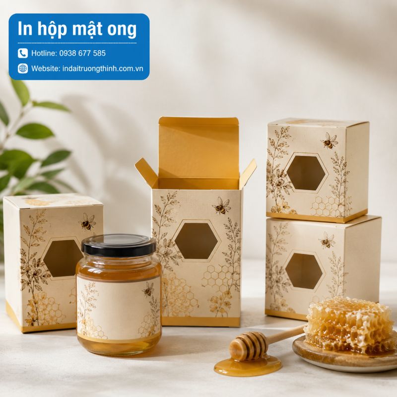 In hộp mật ong tại TPHCM