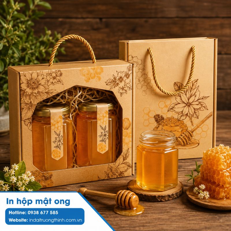 In hộp mật ong tại TPHCM