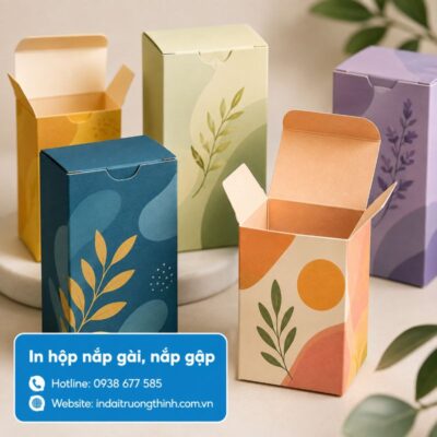 In hộp nắp gài, nắp gập tại TPHCM