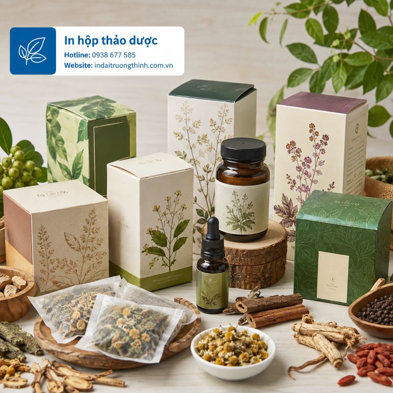In hộp thảo dược tại TPHCM
