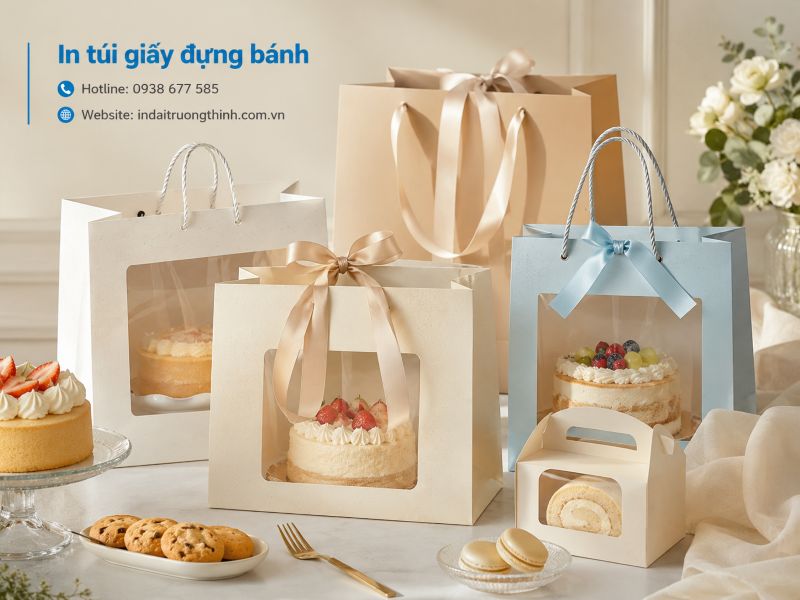 In túi giấy đựng bánh tại TPHCM