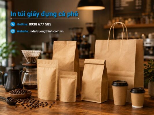 In túi giấy đựng cà phê tại TPHCM