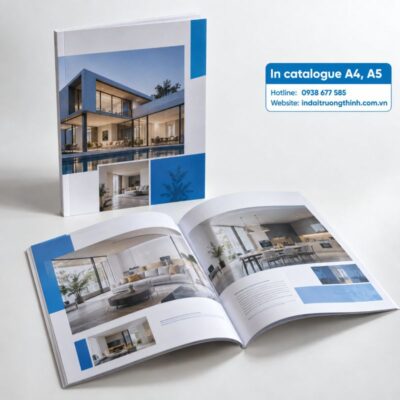 In catalogue A4, A5 theo yêu cầu tại TPHCM