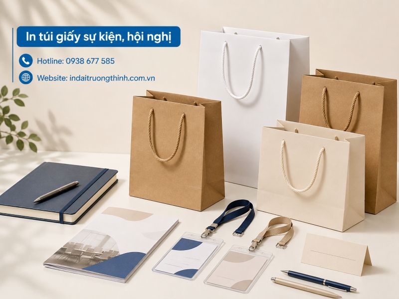 In túi giấy sự kiện, hội nghị tại TPHCM