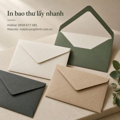 In bao thư lấy nhanh tại TPHCM