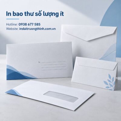 In bao thư số lượng ít tại TPHCM