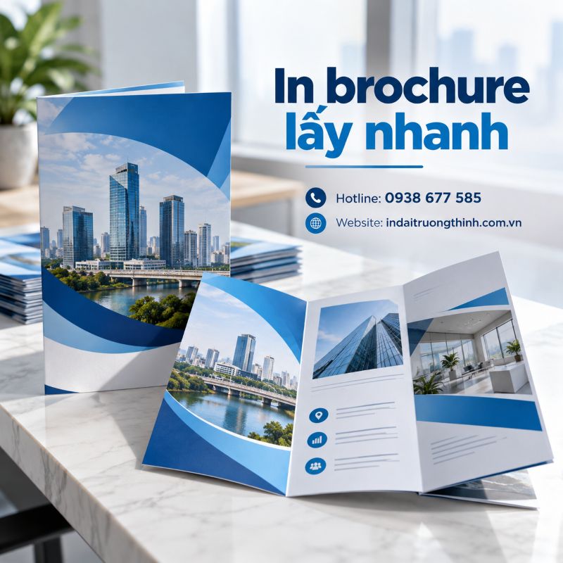 In brochure lấy nhanh tại TPHCM