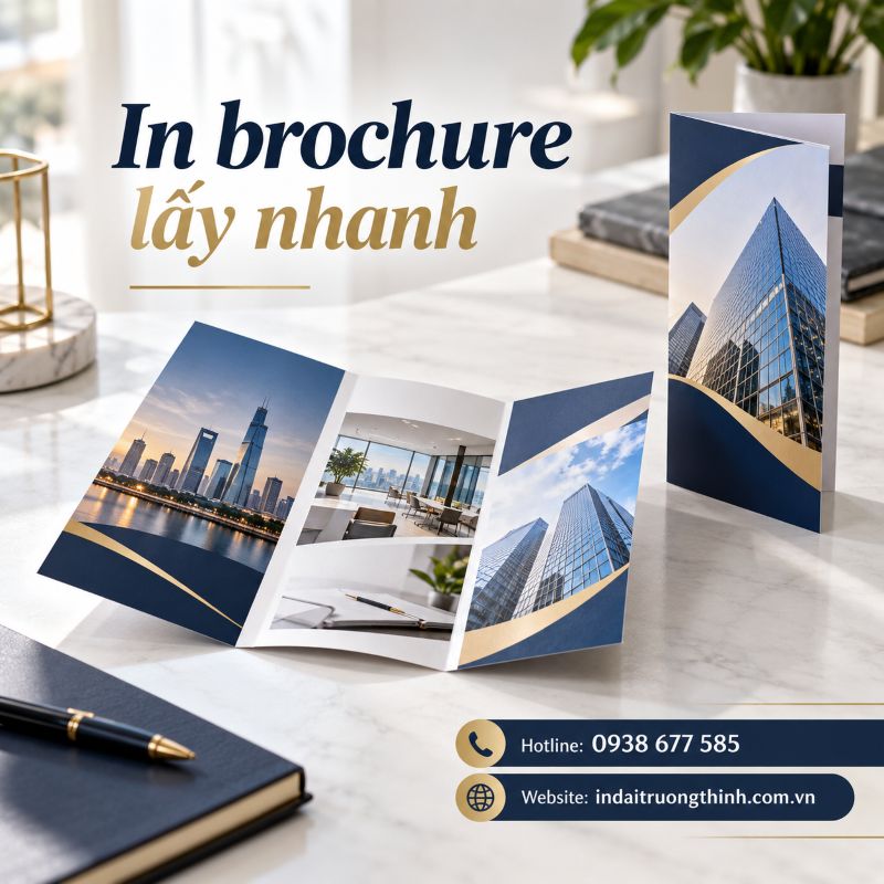 In brochure lấy nhanh tại TPHCM