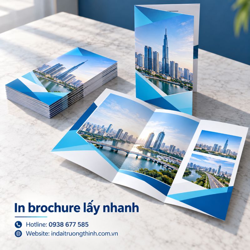 In brochure lấy nhanh tại TPHCM