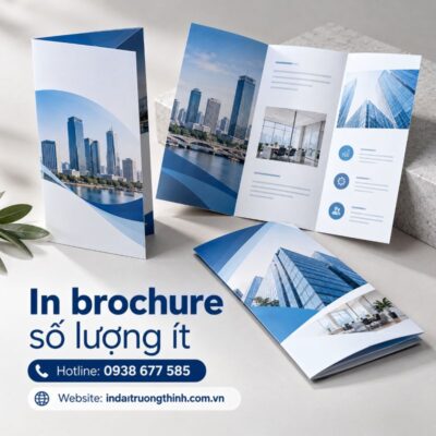 In brochure số lượng ít tại TPHCM