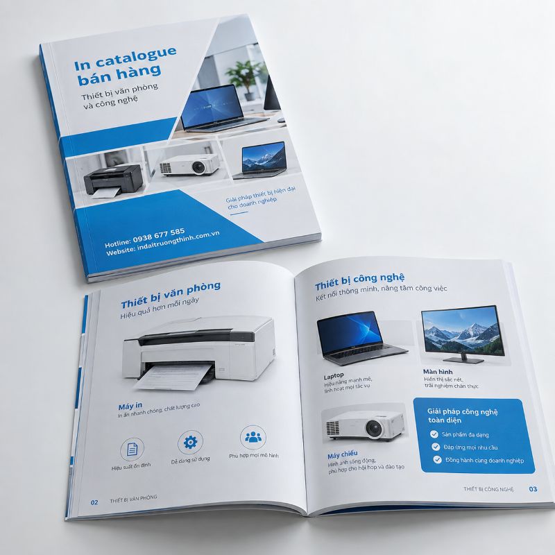 In catalogue bán hàng - catalogue giới thiệu sản phẩm tại TPHCM