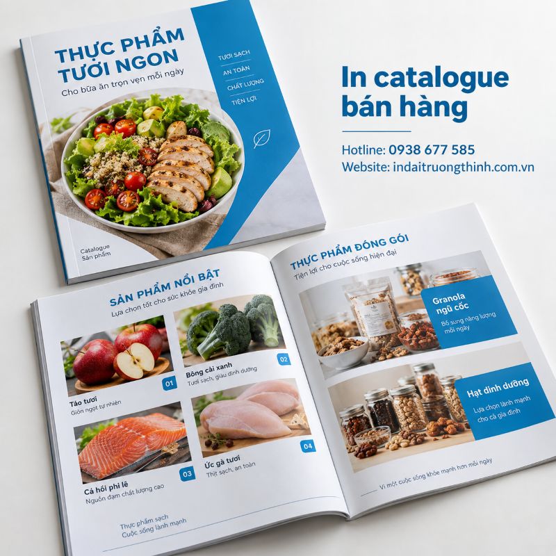 In catalogue bán hàng - catalogue giới thiệu sản phẩm tại TPHCM