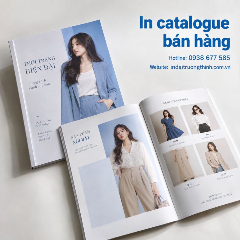 In catalogue bán hàng - catalogue giới thiệu sản phẩm tại TPHCM