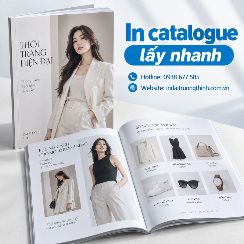 In catalogue lấy nhanh tại TPHCM