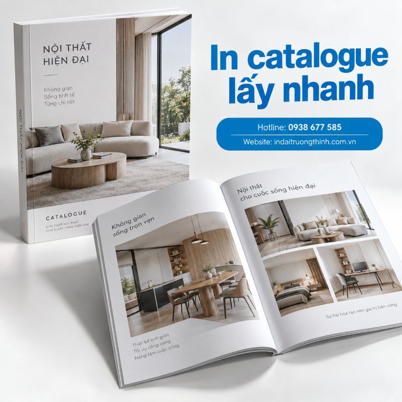 In catalogue lấy nhanh tại TPHCM