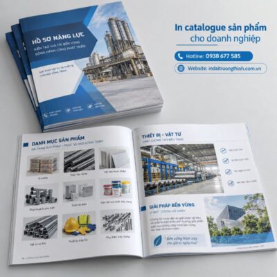 In catalogue sản phẩm cho doanh nghiệp