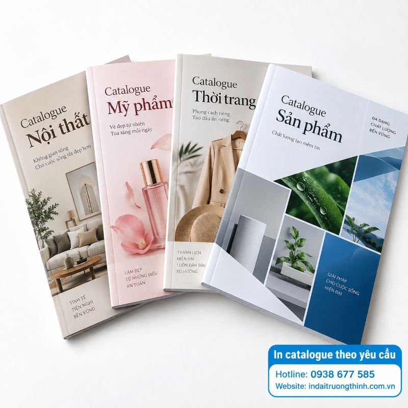 Báo giá in catalogue tại TPHCM