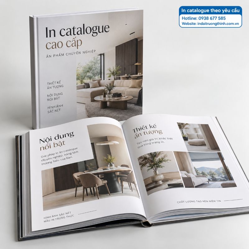 Báo giá in catalogue tại TPHCM
