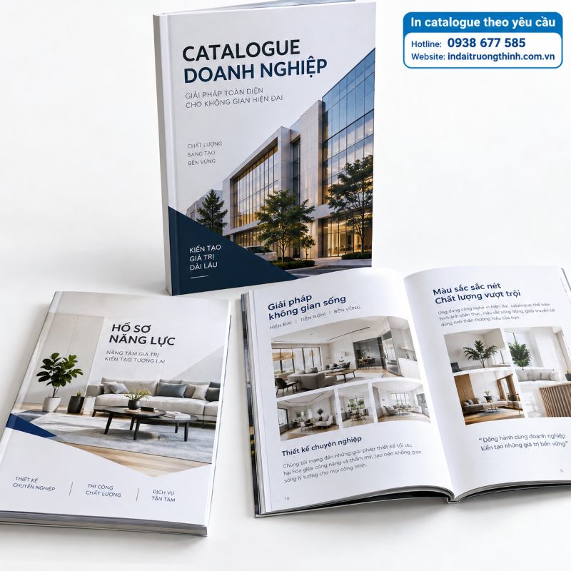 Báo giá in catalogue tại TPHCM
