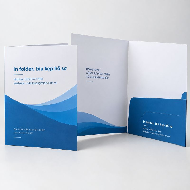 In folder, bìa kẹp hồ sơ giá rẻ theo yêu cầu tại TPHCM