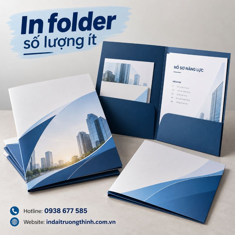 In folder số lượng ít tại TPHCM
