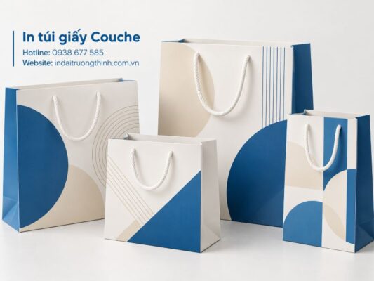 In túi giấy Couche tại TPHCM