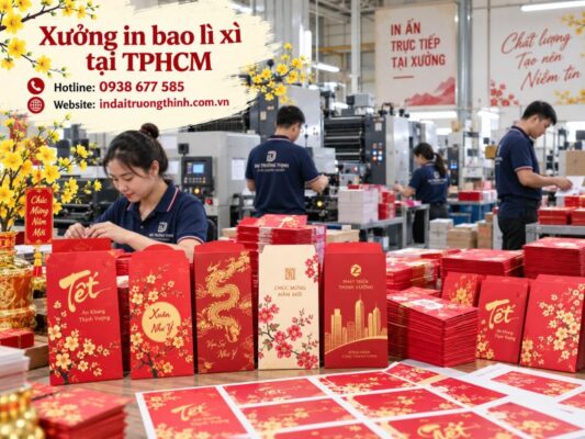 Xưởng in bao lì xì tại TPHCM