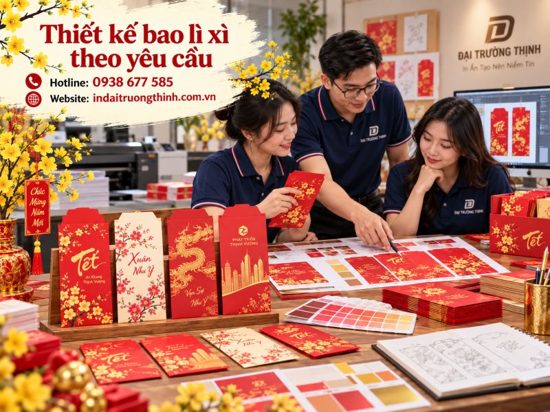 Xưởng in bao lì xì tại TPHCM