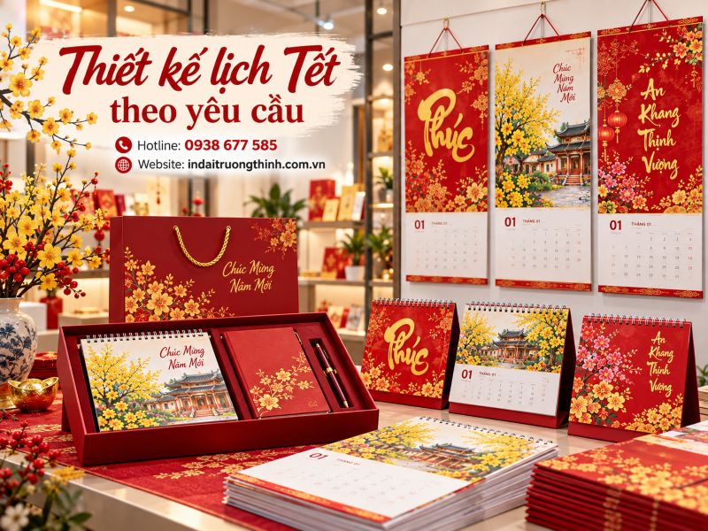 Xưởng in lịch Tết tại TPHCM