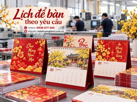 Xưởng in lịch Tết tại TPHCM