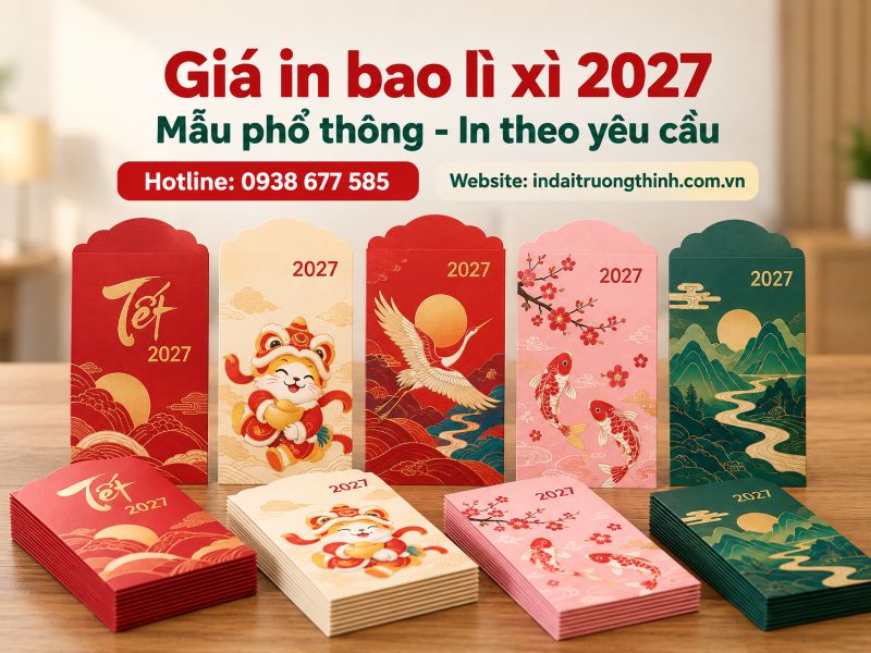 Báo giá in bao lì xì 2027