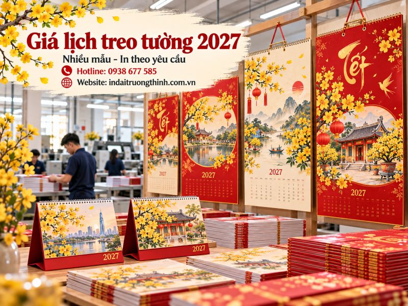 Báo giá in lịch Tết 2027