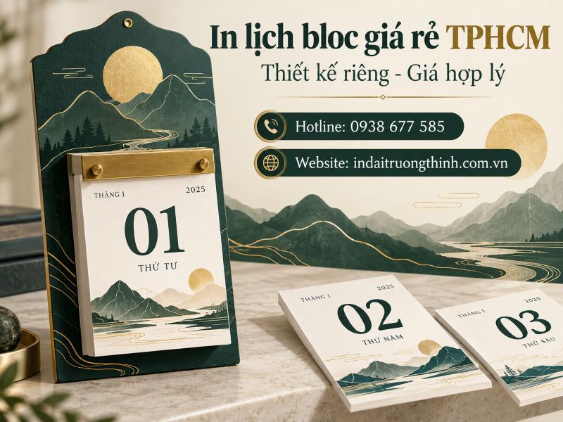 In lịch bloc giá rẻ TPHCM