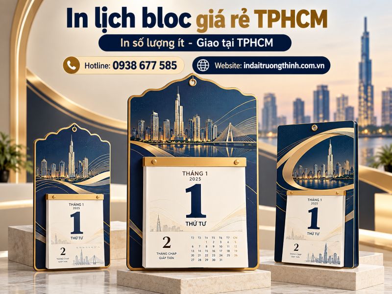 In lịch bloc giá rẻ TPHCM